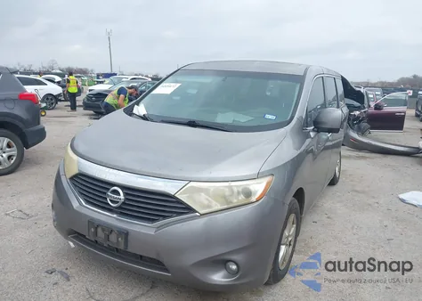 2012 Nissan Quest Sv from USA, damaged, VIN JN8AE2KP6C9032077